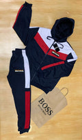 CONJUNTO MOLETOM BOSS C/ ZIPER